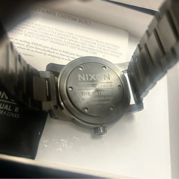 Nixon The Patriot Stainless Steel Watch - Picture 4 of 4